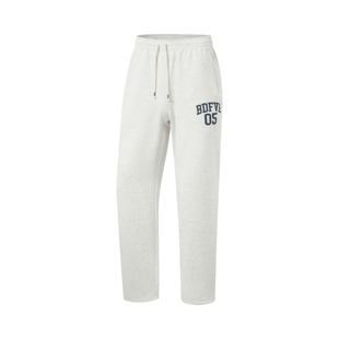 李宁反伍BADFIVE男子直筒冰感舒适吸湿排汗宽松卫裤 AKLW209