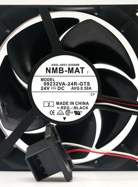NMBA90L-0001-0598B 09232VA-24R-GTS原装9CM发那科放大器风扇