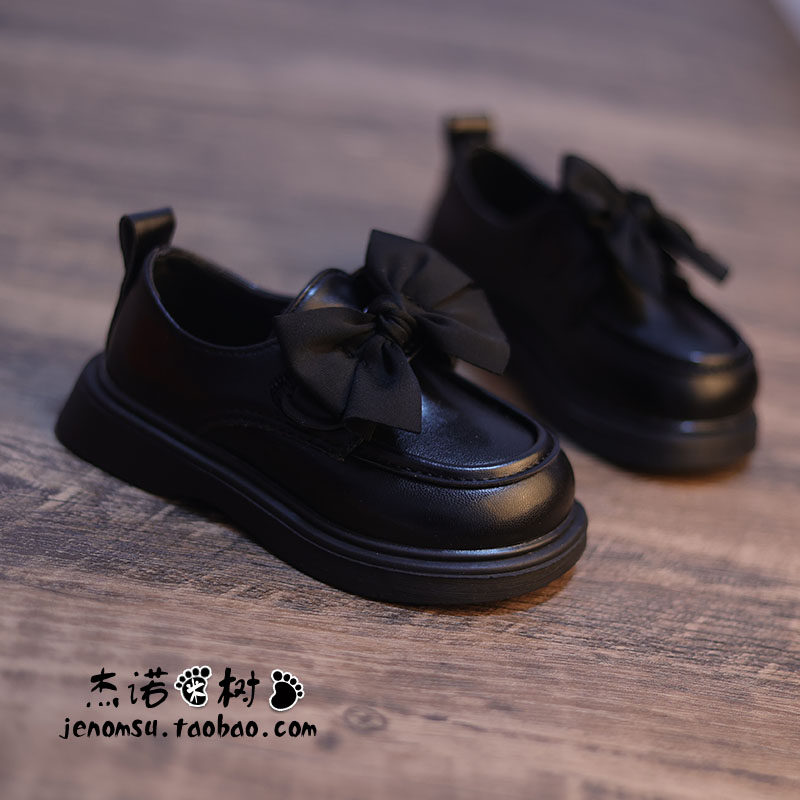 宝宝豆豆鞋女潮2-3-4-6-7-9岁软底韩版中小童蝴蝶结皮鞋女宝单鞋,童鞋/婴儿鞋/亲子鞋,皮鞋,淘宝优惠券,粉丝福利购,淘宝优惠卷