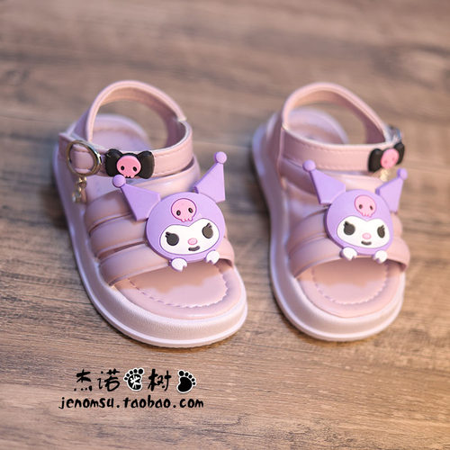 女宝凉鞋夏中小童软底1岁半-2-3-4-5岁韩版潮防滑女童洋气沙滩鞋6