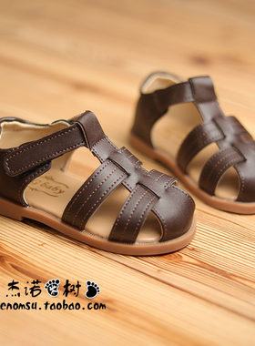 男宝凉鞋夏款编织0-1-3-5-6岁