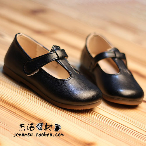 春秋PU女童公主休闲皮鞋