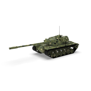 重型坦克 35530 T110E5 SSMODEL 美国 V1.6 3D打印