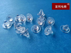 。电梯配件/透明厅门防撞粒/厅门防撞钉/防撞豆/橡胶垫/减震豆/通