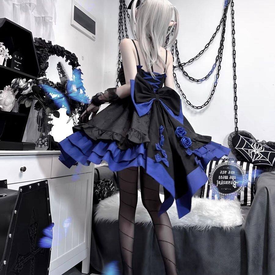 洛丽塔吊带连衣裙lolita