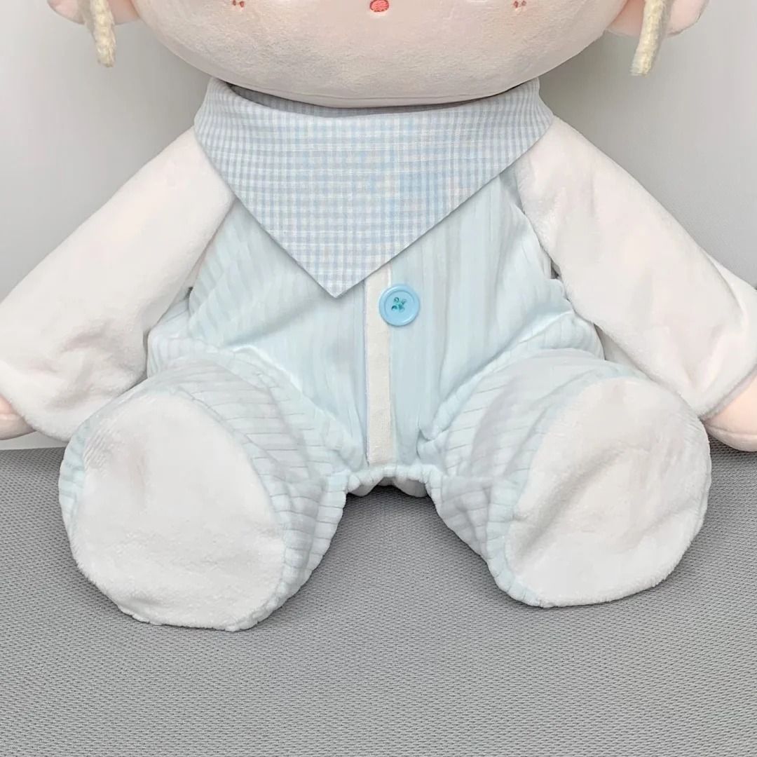 40cm爬服娃衣套装坐姿连