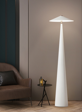 高级感雨伞落地灯后现代轻奢客厅沙发卧室书房装饰创意意大利灯具