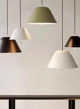 丹麦设计师北欧简约卧室装饰灯鱼线餐厅悬浮极简吊灯ins中岛灯具