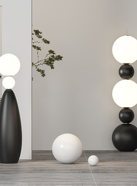 设计师2025艺术新款糖葫芦落地灯客厅卧室沙发旁立式网红装饰灯