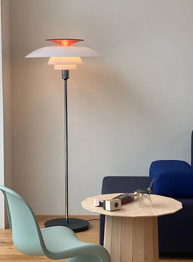 丹麦Pouen PH80落地灯中古样板间客厅沙发旁书房卧室设计师复古灯