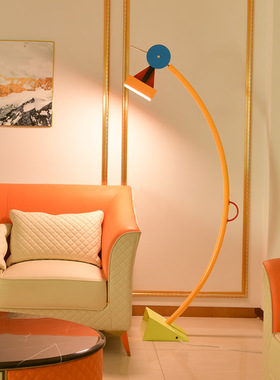 儿童房装饰艺术氛围台灯设计师创意客厅落地灯设计感卧室落地灯具