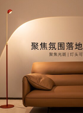 落地灯客厅轻奢沙发阅读小红帽落日卧室床头灯氛围个性高级装饰灯