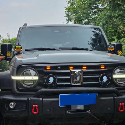 BRTLED比昂特月光石4.3寸LED辅助灯烈马牧马人坦克A柱射灯