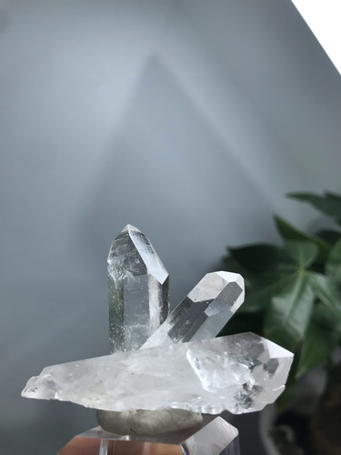 20260004哥伦比亚的利姆利亚晶簇，晶体透尺寸：51/43mm（31.4）