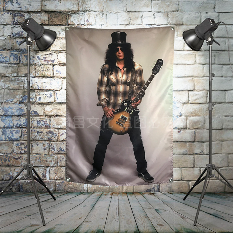 Buckethead SLASH Rock decorate Valance Banners bar Music music Classroom live broadcast Background clothin the Home Fabric , Tapestry/Tapestry  category - from Buy2taobao.com to provide professional Taobao agent buy service