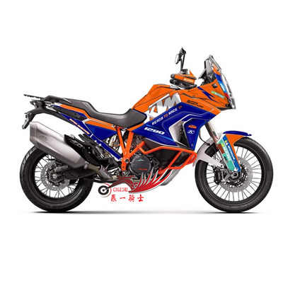 KTM1290贴纸改装贴花加厚水晶膜