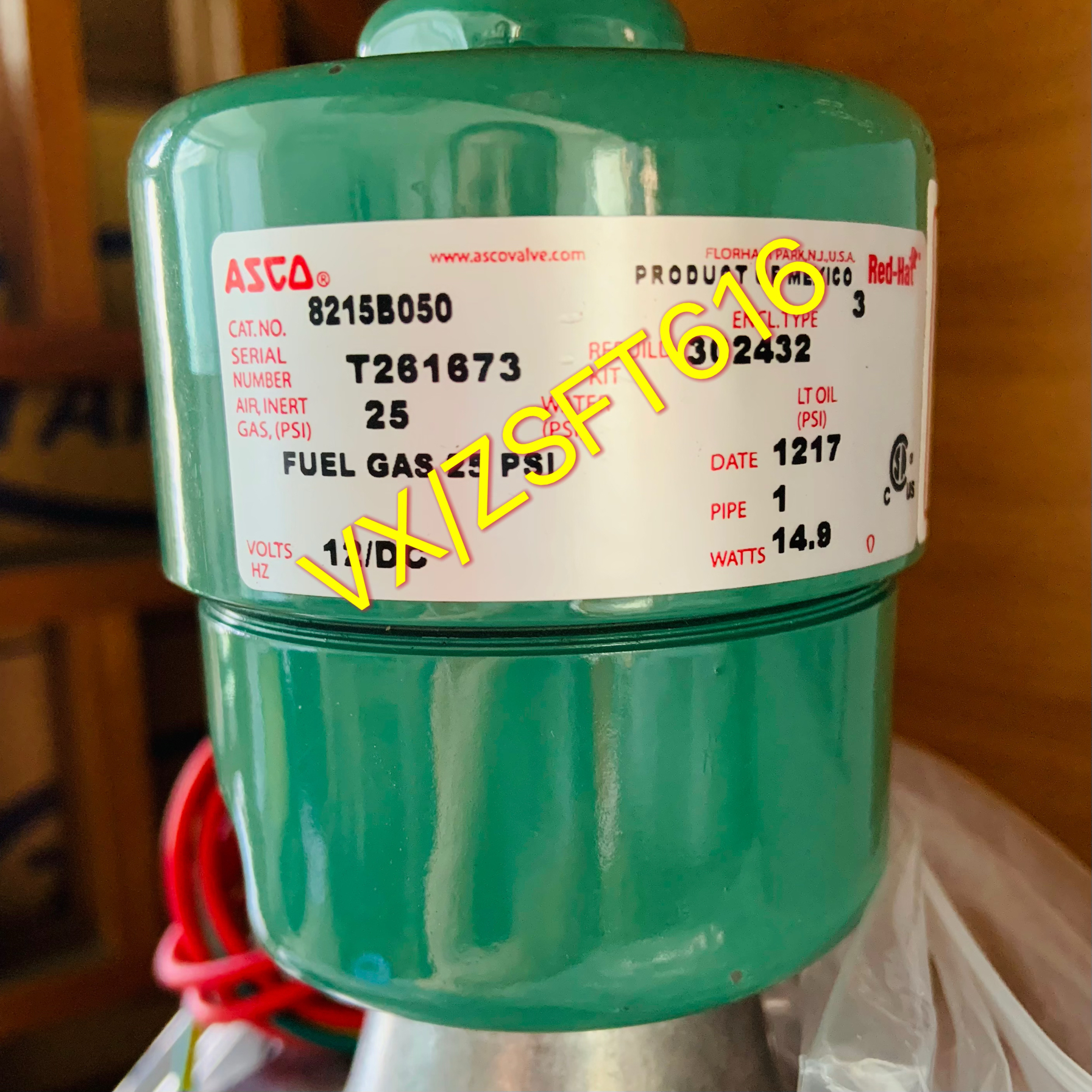 ASCO 8215B050燃气热水器配件涡流风机风机型号齐全