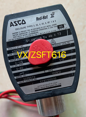 EF8210G030美国ASCO电磁阀 K302447全新原装