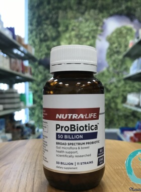 牛牛新西兰直邮纽乐nutralife成人益生菌 500亿含量 60粒