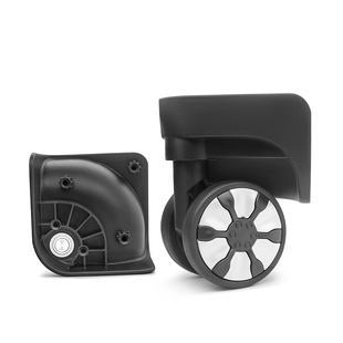 W138金利来行李箱轮子替换拉杆箱配件万向轮袋鼠旅行箱包轱辘维修