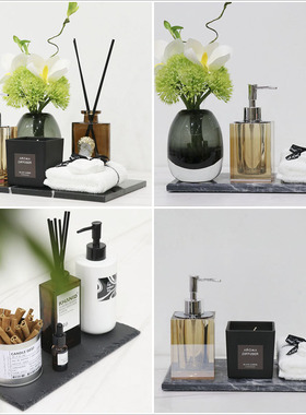 样板房卫生间展厅饰品