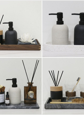 饰品样板房卫生间洗手台