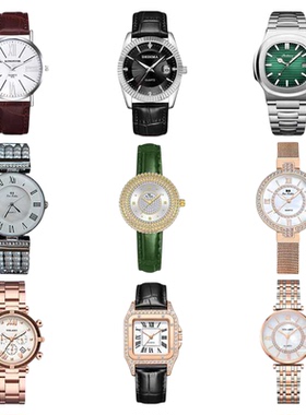 衣帽间软装饰品摆件样板房衣柜梳妆台饰品陈列男女士手表道具