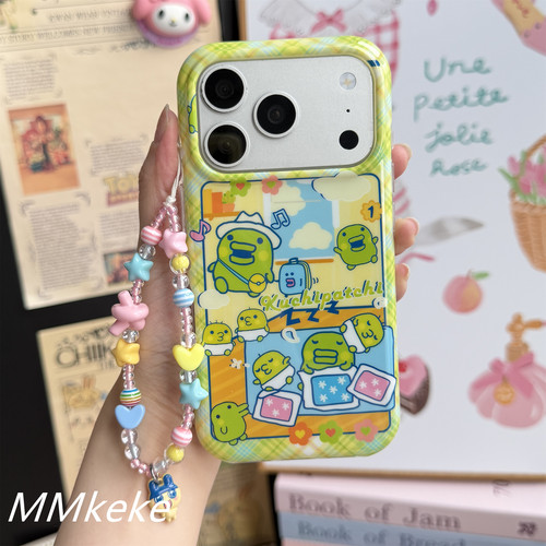 可爱大嘴吉双层imd手机壳