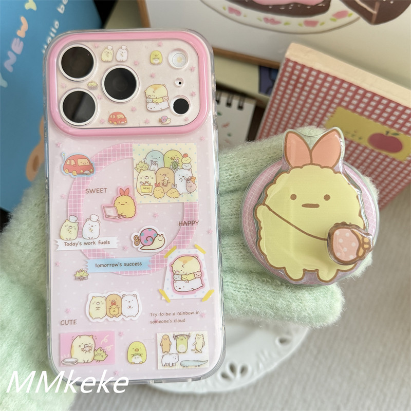 MMkeke古早日系ins角落生物支架适用iPhone17promax双层磁吸手机壳苹果16pro保护套炸虾白熊15pm萌物14可爱13,3C数码配件,手机保护套/壳,淘宝优惠券,粉丝福利购,淘宝优惠卷
