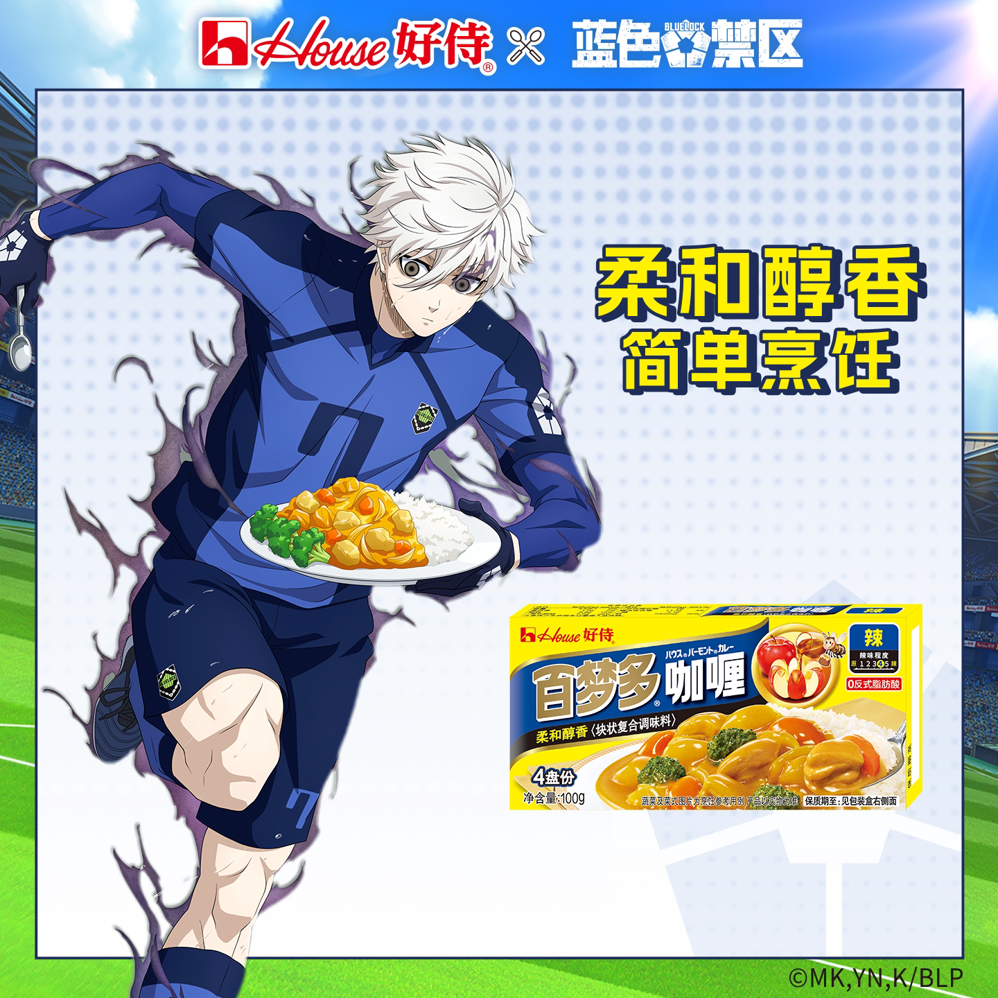 好侍百梦多咖喱块辣味100g图片