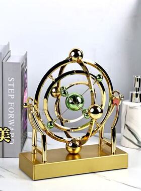 宇宙天体永动机仪摆件摇摆器牛顿摆件高端家居客厅玄关卧室装饰