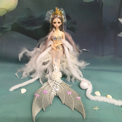 女孩换装公主衣服古装汉服美人鱼