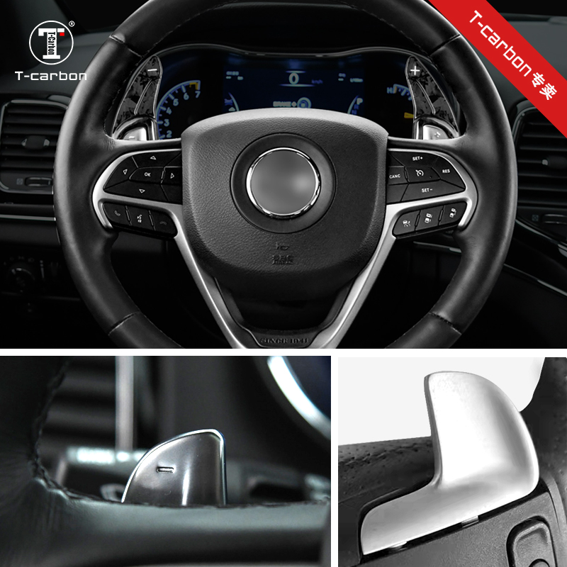 方向盘道奇改装换挡拨片碳纤维
