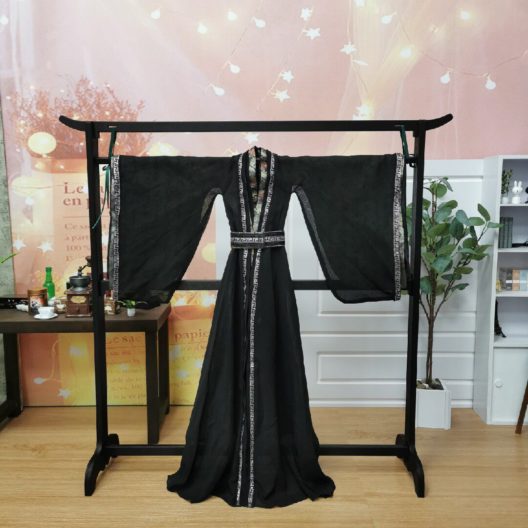 娃娃3分大叔古风家具和服衣架