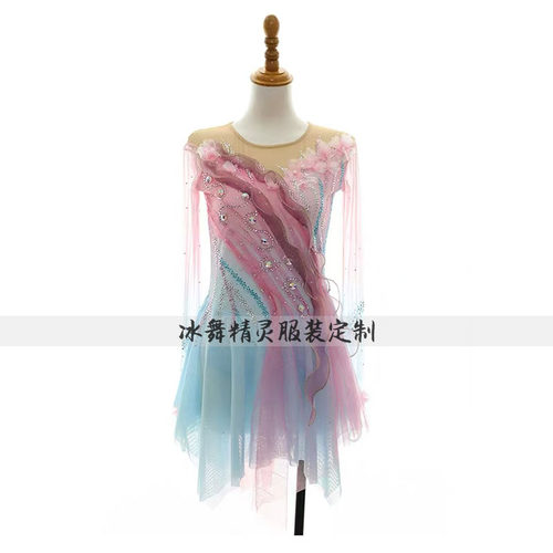新款考斯藤定制花样滑冰表演服