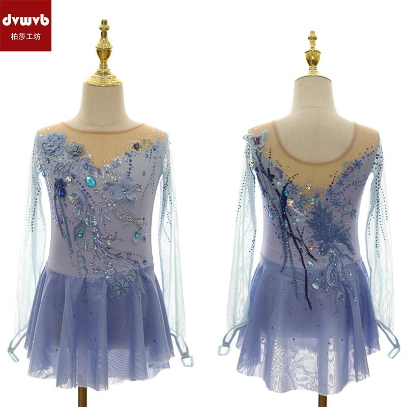 DVWVB花样滑冰专业定制裙裙子