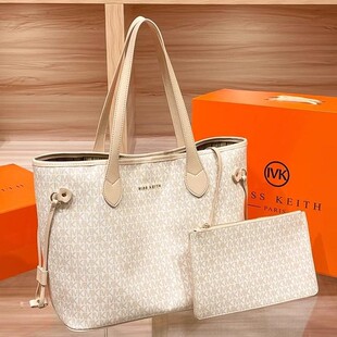 潮流MK正品包包女大容量高级感真皮大包潮2025新款时尚春夏购物袋