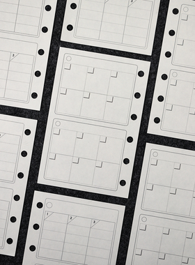 M5基础内页A7笔记本替换纸奇葩A6per功能活页替芯FC极简安排计划