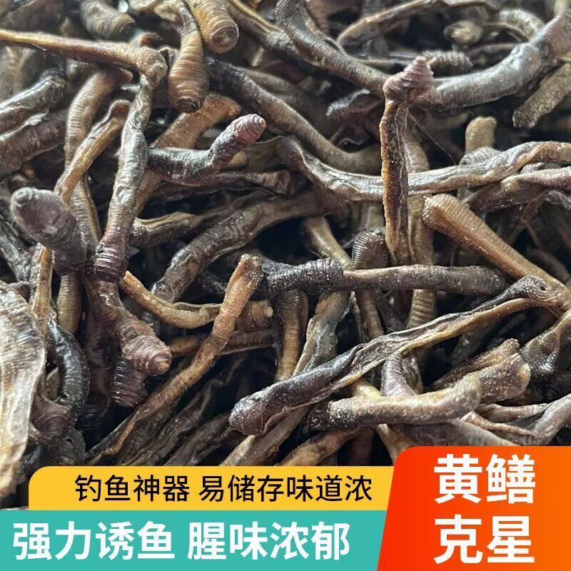 黑蚯蚓青蚯蚓地龙干饵料黑坑蚓泥鳅鳅黄鳝河虾诱饵干蚯蚓饵料球