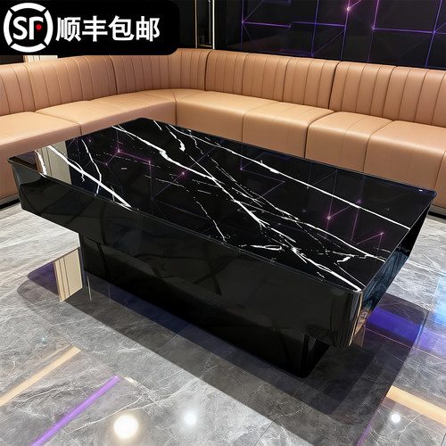 KTV专用大理石酒吧台发光桌子
