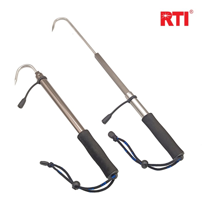RTI不锈钢搭钩伸缩式勾鱼器
