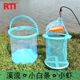 小白条马口溪流鱼护活鱼桶 RTI折叠透明鱼桶便携带绳打水桶野钓装