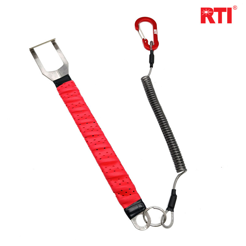 RTI不锈钢黑鱼开口器取钩器路亚摘钩脱钩器雷强开口工具取雷蛙器