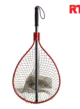 RTl大物抄网不挂钩路亚硅胶防挂捞鱼钓鱼抄鱼纳米网兜大鱼操网头