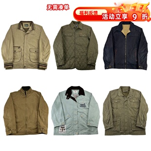 BF男女外套Z37 猎人装 vintage古着美式 复古阿美咔叽做旧多袋工装
