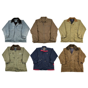 vintage古着美式 阿美咔叽男女外套H154 复古中古港风棒球服工装