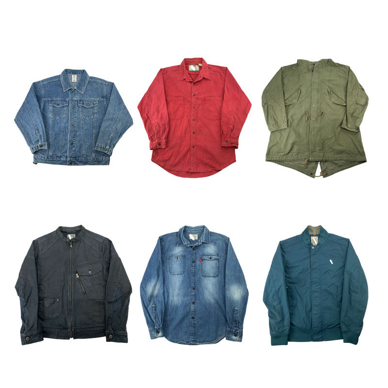 vintage古着美式复古中古港风棒球服工装阿美咔叽男女外套S56,男装,夹克,淘宝优惠券,粉丝福利购,淘宝优惠卷