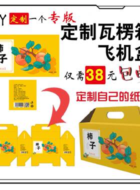手提箱EF瓦楞纸箱飞机盒定制打印