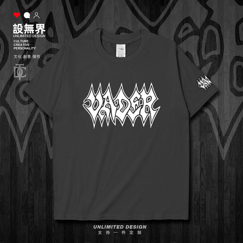 欧洲死亡金属乐队波兰VAD短袖T恤