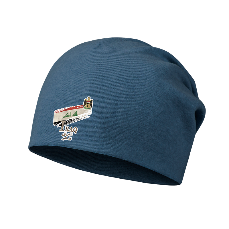 国旗标志印花薄款围脖包头帽